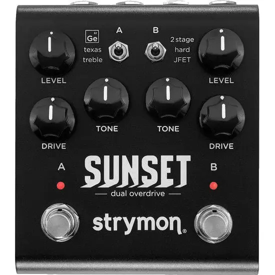 Strymon Sunset Midnight Edition Dual Overdrive Pedal risnedsättning